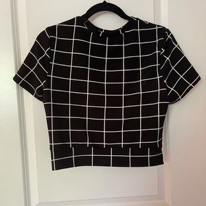 High waist pants and top set